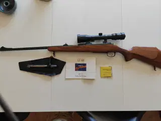 Jagtriffel: Brno CZ 550 i kaliber 6,5x55
