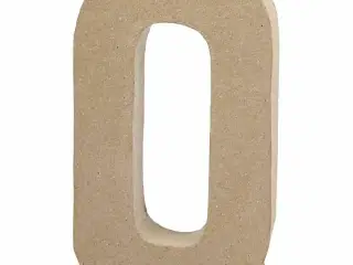 Bogstav, Q, H: 20,3 cm, B: 11,5 cm, tykkelse 2,5 cm, 1 stk.