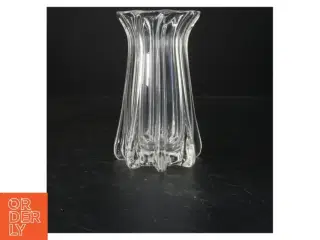 Glasvase i klart glas (str. 19 cm)