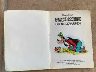 Fedtmule og muldvarpen tegneserie