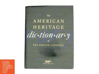 The American Heritage Dictionary of the English Language af American Heritage Publishing Staff (Bog)