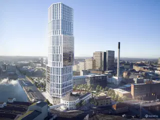 Danmarks højeste kontorhus i Aarhus C