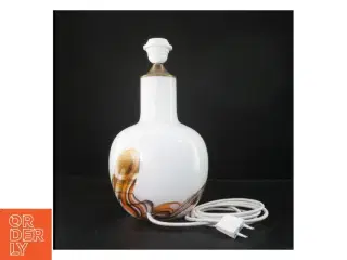 Bordlampe med hvirvlet design (str. 42 cm)