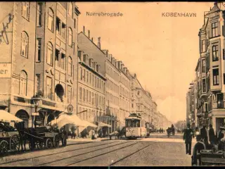 København -  Nørrebrogade - Sk. B. & Kf.  1393 - Ubrugt