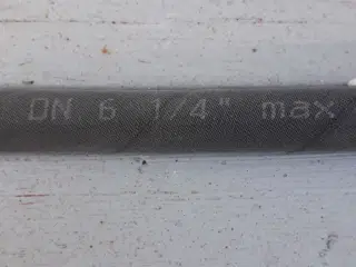 Hydraulic slanger 1/4"    3/8"omløber  L. 110 cm 