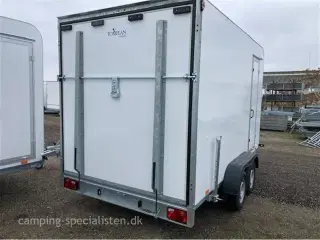 2023 - Selandia Tomplan TP 420 TFD   Stor Cargo 420 trailer Tomplan Hos Camping-specialisten.dk Silkeborg