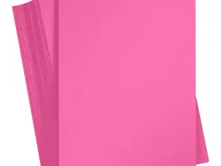 Karton, A4, ark 210x297 mm, 180 g, pink, 100ark/ 1 pk.