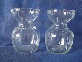 Hyacintglas 2 stk Holmegaard Glasværk