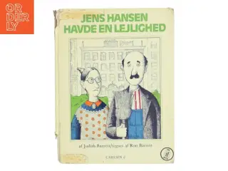 Børnebog - Jens Hansen Havde en Lejlighed af Judith Barrett (Bog)
