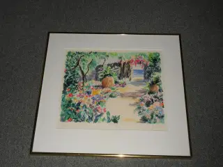 Litografi. Charles Penny. Natur-billede