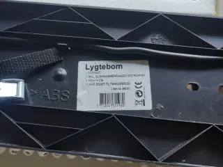 Cykelholder og lygtebom