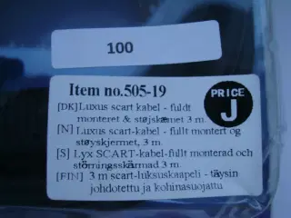 Luxus scart kabel