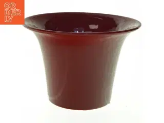 Rød urtepotteskjuler (str. H 14 cm, ø 20 cm)