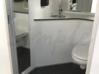 VIP Dobbelt toiletvogn - UDLEJES!