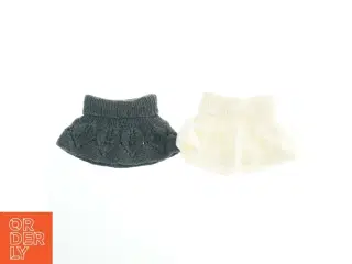 NYE Halsedisser hjemmestrik aldrig brugt Strik (str. Ø 12 cm)