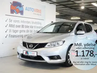 Nissan Pulsar 1,2 Dig-T Tekna 115HK 5d 6g