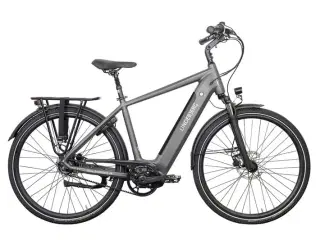 Lindebjerg 28'' Elcykel Center Royal H - Stone grey