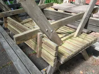 2 stk. Bord-/bænkesæt