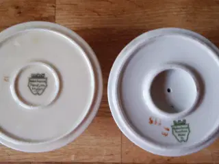 Porcelains lysestager fra KMP