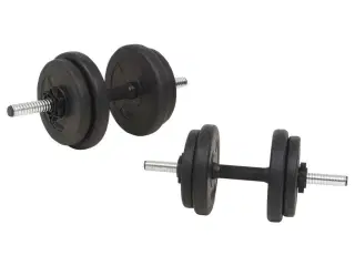 Vægtstangs- og håndvægtssæt 30 kg