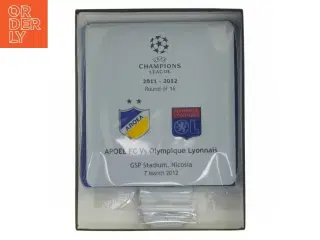 UEFA Champions League Plastikplakat fra UEFA (str. 15x16 cm)
