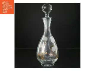 Glas karaffel med prop (str. 37 cm)