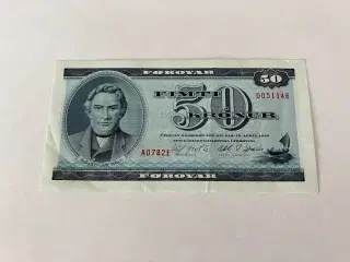 50 Kronur Færøerne 1978