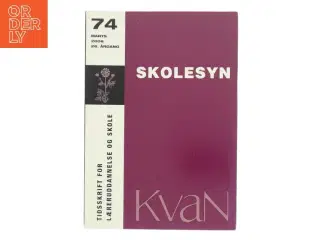 Skolesyn af Frits Hedegaard Eriksen (Bog)