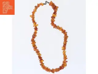 Rav halskæde(str. 41 cm) (str. 41 cm)