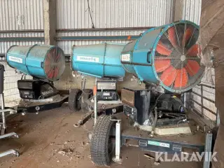 Vand Forstøvere Dehaco Dust fighter 15000 3 styk
