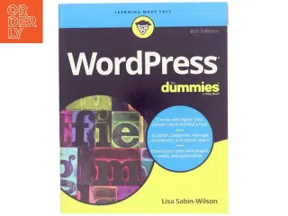 &#39;WordPress for dummies&#39; af Lisa Sabin-Wilson (bog)