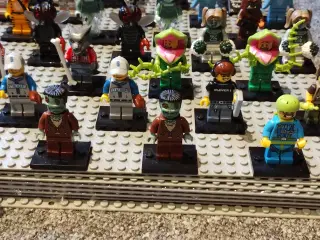 Diverse minifigure fra CMF serie 3 - 16 og Disney