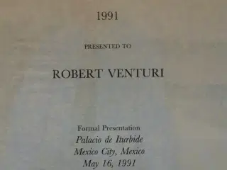 the pritzker architecture prize 1991 robert ventur