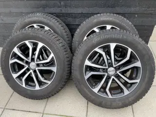 Vinterdæk på alufælge