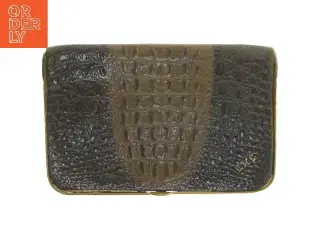 Taske af krokodillelæder (str. 27,5x18 cm)