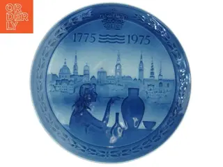 Royal Copenhagen Jubilæumsplatte fra Royal Copenhagen (str. Diameter 18 cm)