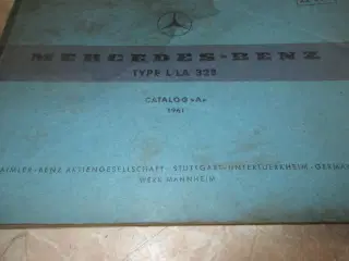 Katalog  A 1961  Mercedes L/LA 328