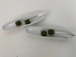 Olivenskåle med gafler