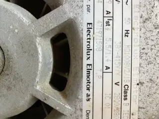 Motor til vaskemaskine