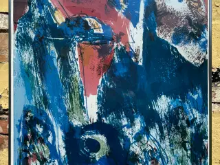 Plakat, Asger Jorn, Plakat i aluramme