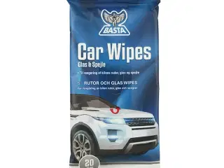 Basta car wipes ruderens 20 stk.