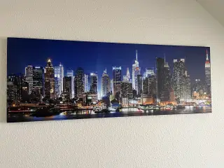 Billede, New York 140 x 50