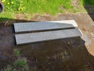 Alu rampe til trailer
