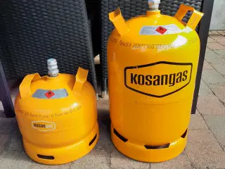 Gasflasker 11 &5 kg