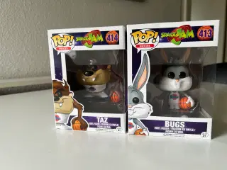 Funko Pop! SpaceJam, Bugs #413, Taz #414