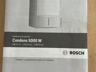 Gasfyr Bosch Condens 5000w