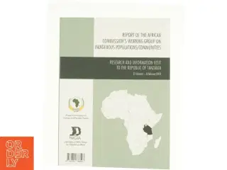 Research and information visit to the Republic of Tanzania, 21 January - 6 February 2013 (Bog)