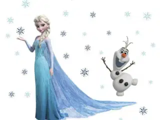 Frost wallstickers wallsticker med Elsa & Olu