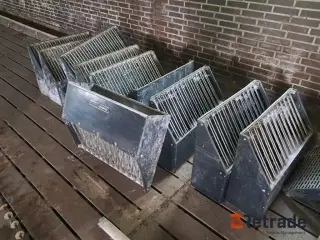 - - - 10 stk Domino Halmhække 80 cm