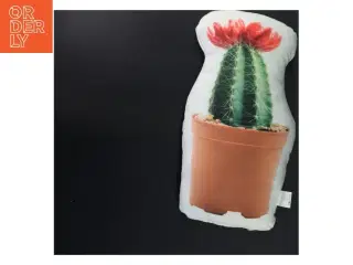 Pude med kaktusmotiv (str. 35x20x5 cm)